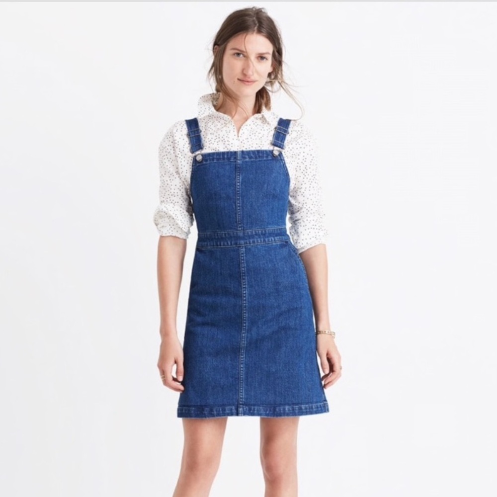 Madewell Denim Overall Dress